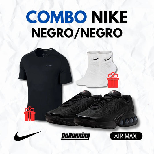 𝘾𝙤𝙢𝙗𝙤 𝘼𝙞𝙧𝙈𝙖𝙭 𝘿𝙉® 𝙉𝙚𝙜𝙧𝙤𝙨 + 𝘾𝙖𝙢𝙞𝙨𝙚𝙩𝙖 𝘿𝙚𝙥𝙤𝙧𝙩𝙞𝙫𝙖 𝙉𝙞𝙠𝙚 🎁 + 𝙈𝙚𝙙𝙞𝙖𝙨 𝙉𝙞𝙠𝙚 𝘾𝙪𝙨𝙝𝙞𝙤𝙣 🎁