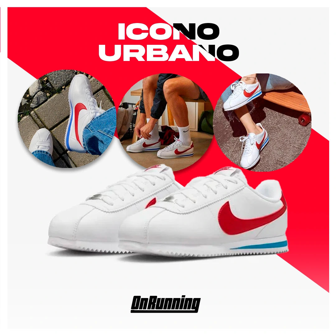 Tenis Nike Cortez + Medias Nike Cushion Blancas GRATIS 🎁