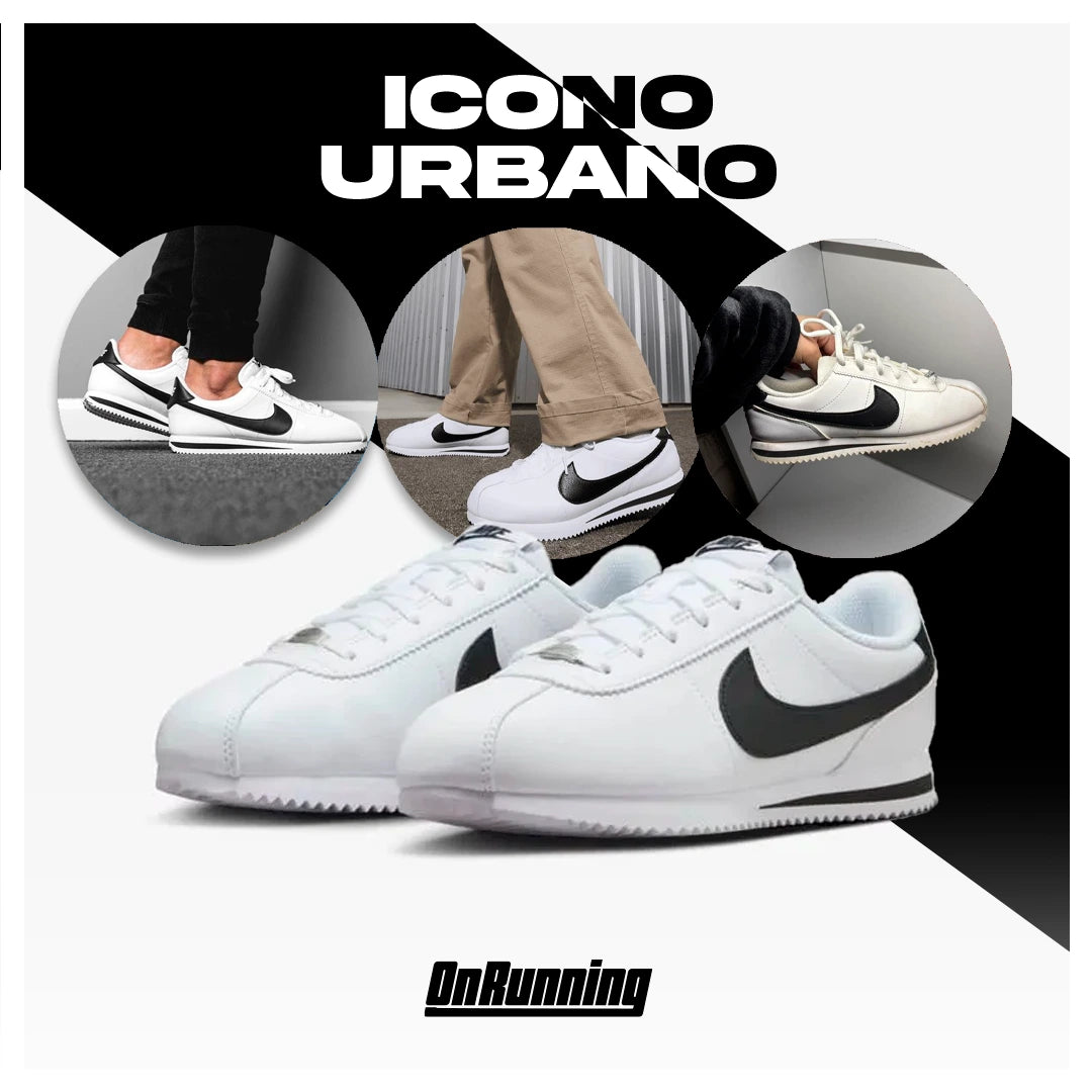 Tenis Nike Cortez + Medias Nike Cushion Blancas GRATIS 🎁