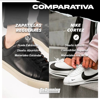 Tenis Nike Cortez + Medias Nike Cushion Blancas GRATIS 🎁